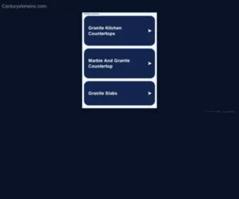 Centurystoneinc.com(Century Stone Inc) Screenshot