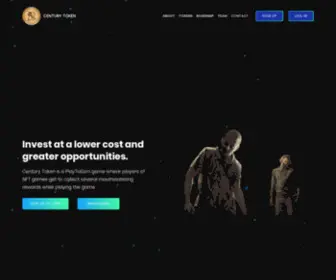 Centurytoken.net(TOKEN CENTURY GAME) Screenshot