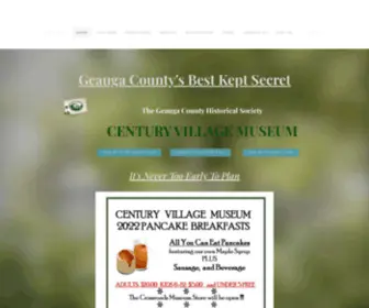 Centuryvillagemuseum.org(Centuryvillagemuseum) Screenshot