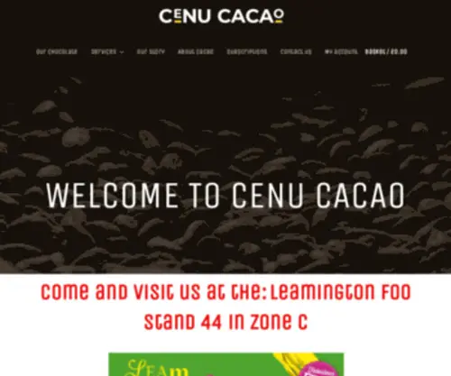 Cenucacao.co.uk(Cenu Cacao) Screenshot