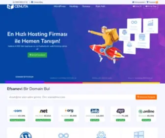 Cenuta.com(Türkiye'nin Hosting Servis Sağlayıcısı) Screenshot