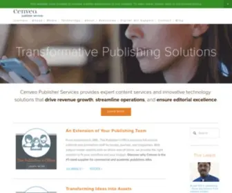 Cenveopublisherservices.com(KnowledgeWorks Global Ltd) Screenshot