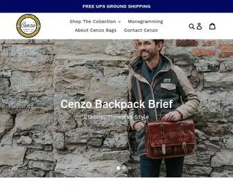 Cenzobags.com(Cenzo Bags) Screenshot