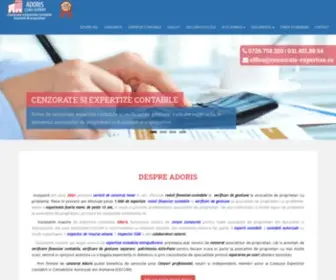 Cenzorate-Expertize.ro(Adoris Cont Expert) Screenshot