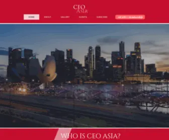Ceo-Asia.com(CEO ASIA is a positive impact organisation) Screenshot