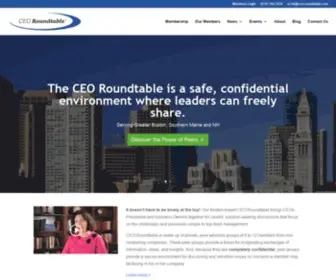 Ceo-Roundtable.com(CEO Roundtable) Screenshot