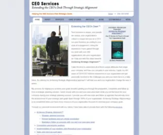 Ceo-Services.com(CEO Services Extending the CEO's Desk) Screenshot