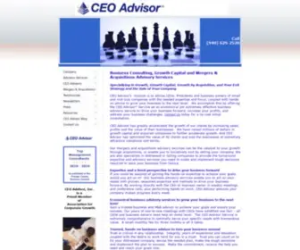 Ceoadvisor.com(CEO Advisor) Screenshot