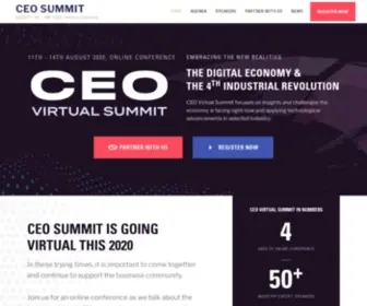 Ceoasiasummit.com(CEO Virtual Summit) Screenshot