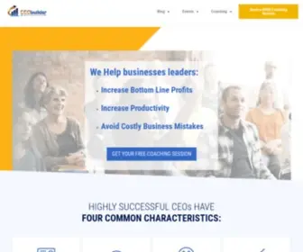 Ceobuilder.com(We Build Successful CEO's) Screenshot