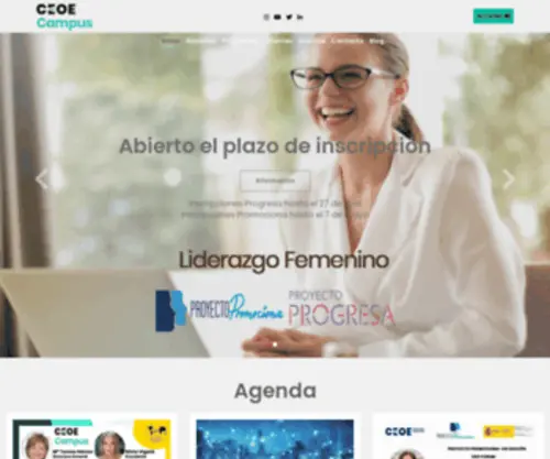 Ceoeformacion.es(CEOE Formación) Screenshot