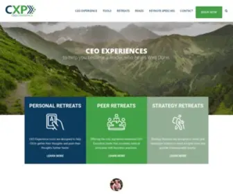 Ceoexperience.com(CEO Experience) Screenshot