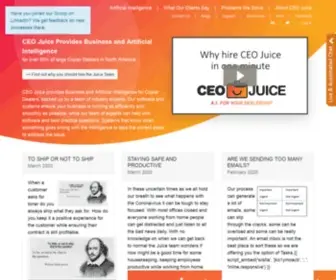 Ceojuice.com(Ceo Juice) Screenshot