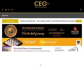 Ceo.lk(The CEO Magazine Sri Lanka) Screenshot