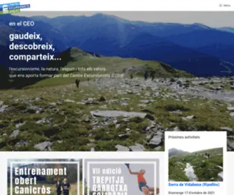 Ceolot.org(Centre Excursionista d'Olot) Screenshot