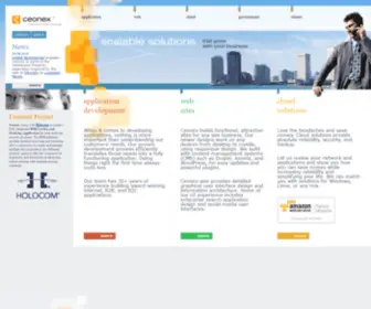 Ceonex.com(Ceonex Web Development & Web Design) Screenshot