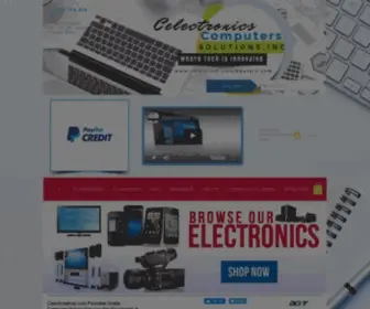 Ceonlineshop.com(Celectronics Computers Solutions) Screenshot