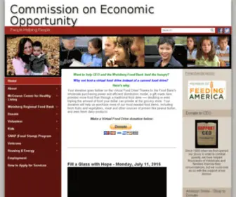 Ceopeoplehelpingpeople.org(Commission) Screenshot