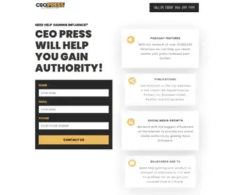 Ceopress.com(CEO PRESS) Screenshot