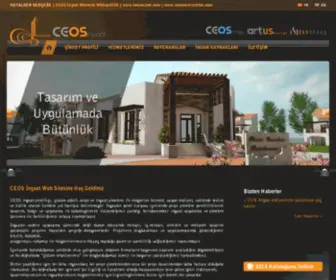 Ceosinsaat.com(CEOS CONSTRUCTION İNŞAAT) Screenshot