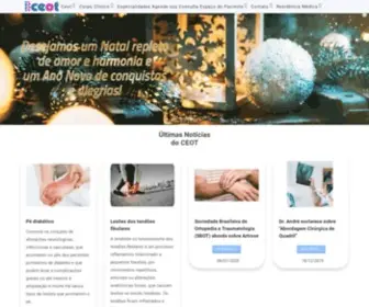 Ceot.com.br(Centro Especializado em Ortopedia e Traumatologia Cascavel PR) Screenshot