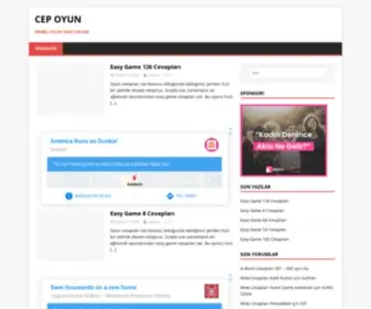 Cep-Oyun.com(Cep oyun) Screenshot