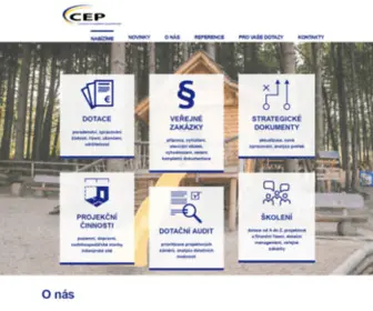 Cep-RRA.cz(CEP a.s) Screenshot