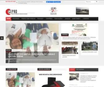 Cepad.net.br(Análise) Screenshot