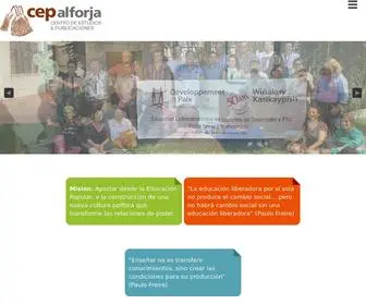 Cepalforja.org(Inicio) Screenshot