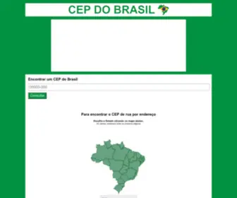 Cepdobrasil.com.br(CEP do Brasil) Screenshot