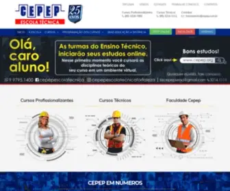 Cepep.com.br(Cursos Técnicos) Screenshot