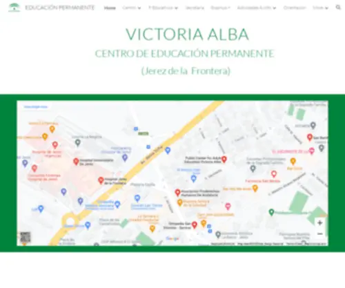 Cepervictoriaalba.com(EDUCACIÓN) Screenshot