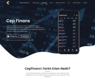 Cepfinans.com(Cep Finans: Cebinize İyi Gelecek) Screenshot