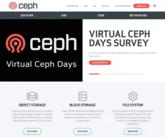 Ceph.com(Ceph) Screenshot