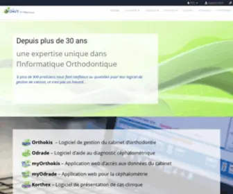 Cephalo.com(ARAKIS une expertise unique dans l'Informatique Orthodontique) Screenshot