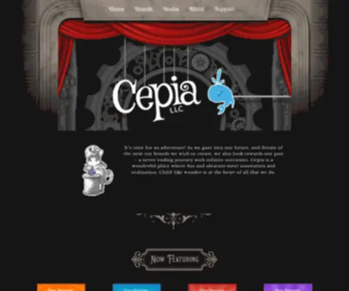 Cepiallc.com(Cepia LLC is now online at) Screenshot