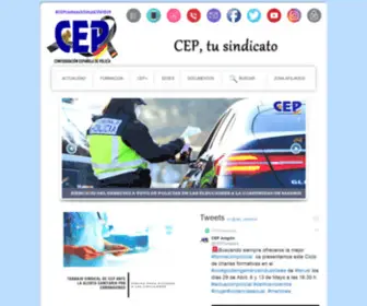 Cepolicia.org(Sindicato de Policia Nacional) Screenshot