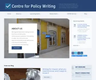 Cepow.org(Centre for Policy Writing) Screenshot