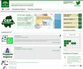 Ceppriegomontilla.net(Inicio) Screenshot