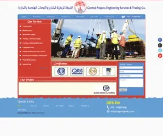 Ceproqatar.com(Connecting businesses with their people explore industries we are the best outsourcing company) Screenshot