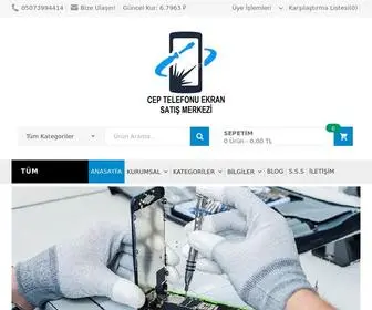 Ceptelefonuekran.com(CEP TELEFONU EKRAN SATI) Screenshot