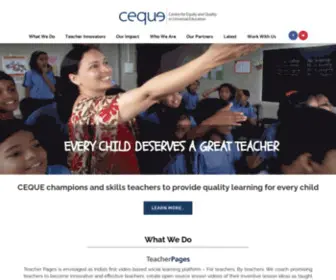 Ceque.org(CEQUE) Screenshot