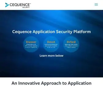 Cequence.ai(Homepage) Screenshot