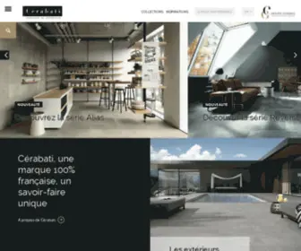 Cerabati.com(Carrelage) Screenshot