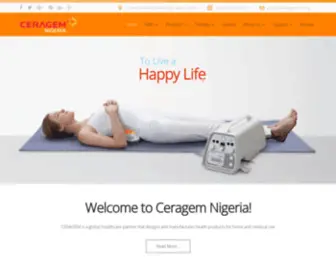 Ceragem.com.ng(CeragemNigeria) Screenshot