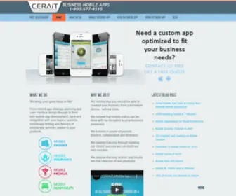 Ceraitmobileapps.com(CERAiT Mobile Apps for Business) Screenshot