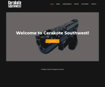 Cerakotesw.com(Cerakote Southwest) Screenshot