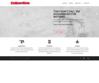 Ceram-Kote.com(Leaders in Ceramic Coating Technology) Screenshot