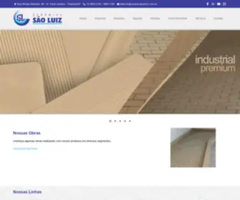 Ceramicasaoluiz.com.br(Piso Tátil) Screenshot