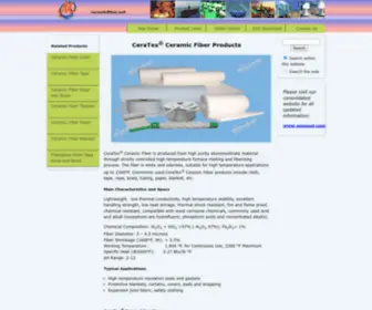 CeramicFiber.net(Ceramic Fiber) Screenshot